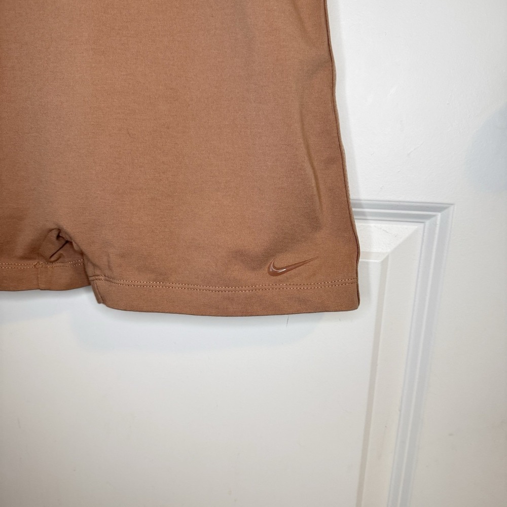 Nike Sportswear Body Suit One Piece Brown Womens Sz Medium Nude Desert Dust - Picture 6 of 15